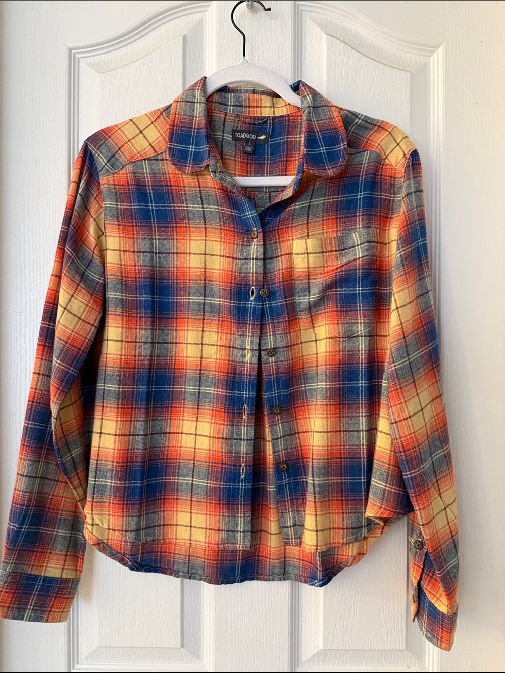Toad & Co Plaid shirt